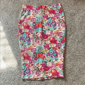 Floral Print Women's Skirt